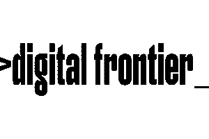 Digital Frontier logo black