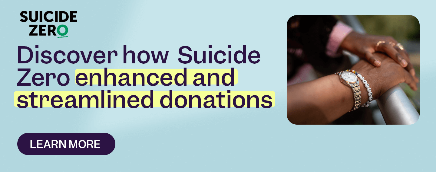 Suicide Zero banner for viewing Case Study desktop version